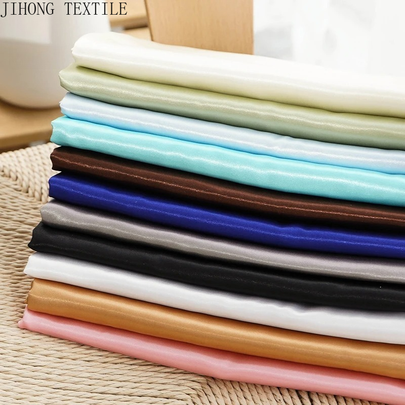 Textile And Sewing Materials - 26 색상 프리미엄 새틴 패브릭 드레스