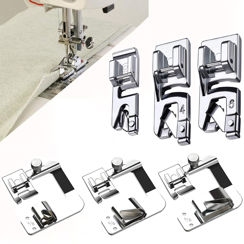 Sewing Gauge Ruler - 3Pcs 압연 밑단 재봉틀 노래하는 사람