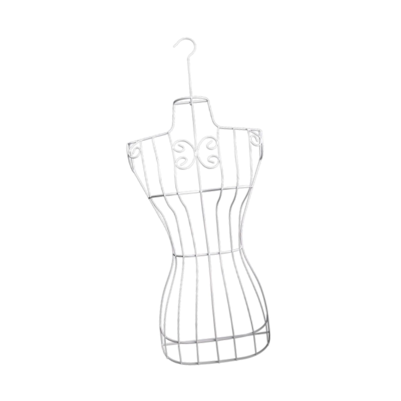 Dress Form Mannequin - 여성 마네킹, 금속 와이어 드레스 폼,