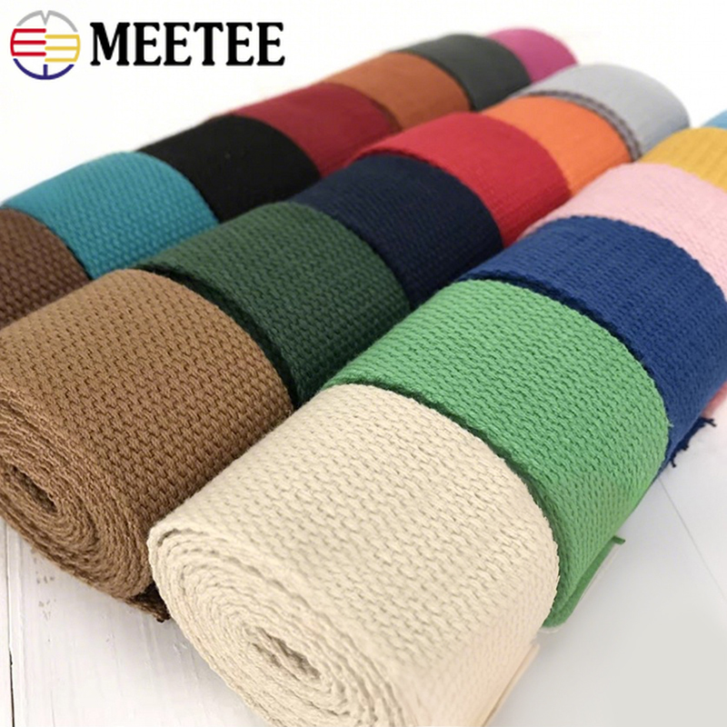 Binding Tape Bias - 2-10 미터 38mm 폴리 에스터 코튼