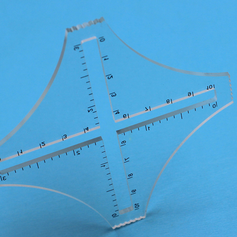 Sewing Gauge Ruler - 전문용 투명 아크릴 재질의 니트 측정