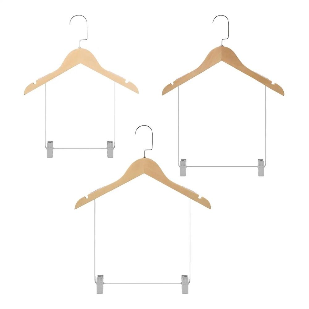 Dress Form Mannequin - 조절식 금속 클립이 있는 단단한 나무