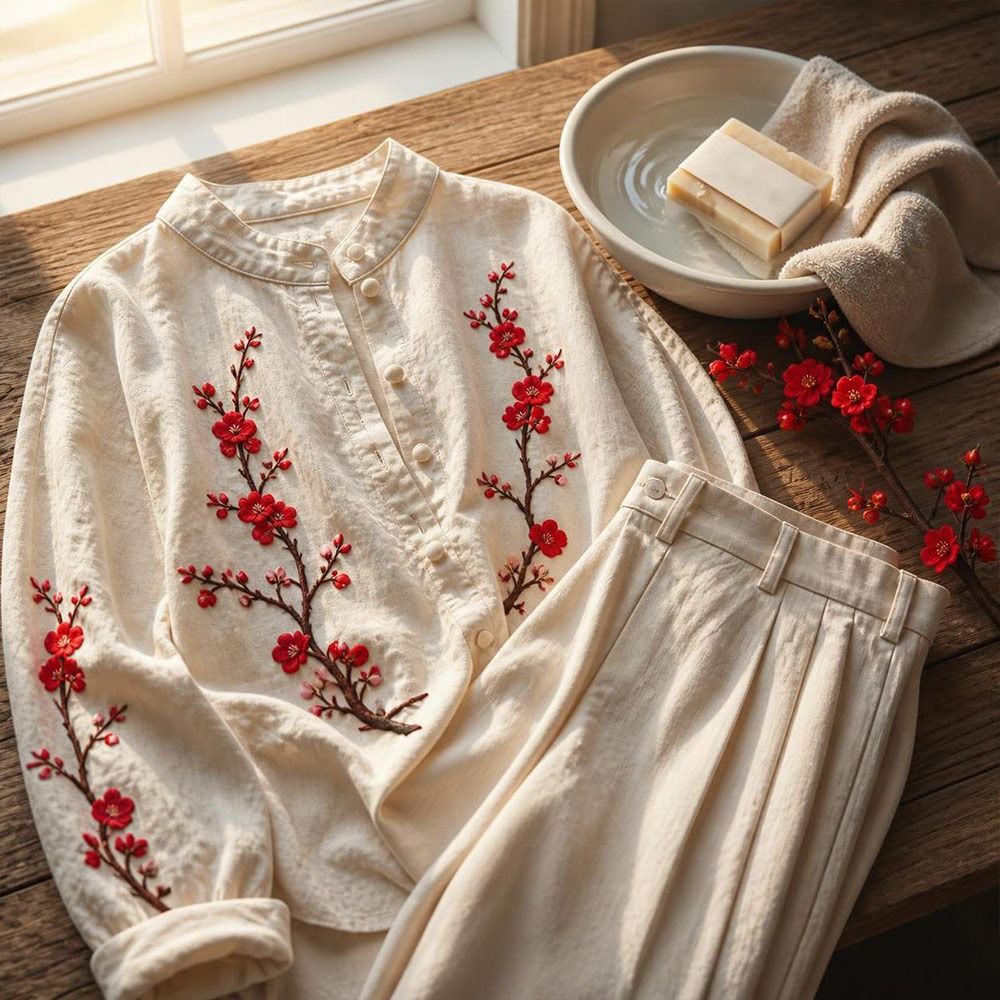 Sewing And Textile - DIY 벚꽃 다리미 부착 패치 다리미