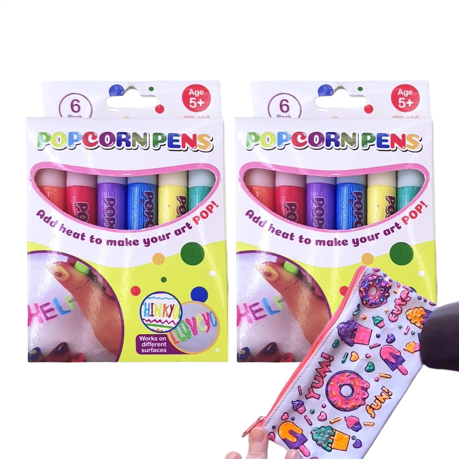 Copic Marker Sketch - 2세트 DIY 버블 팝콘 드로잉 펜
