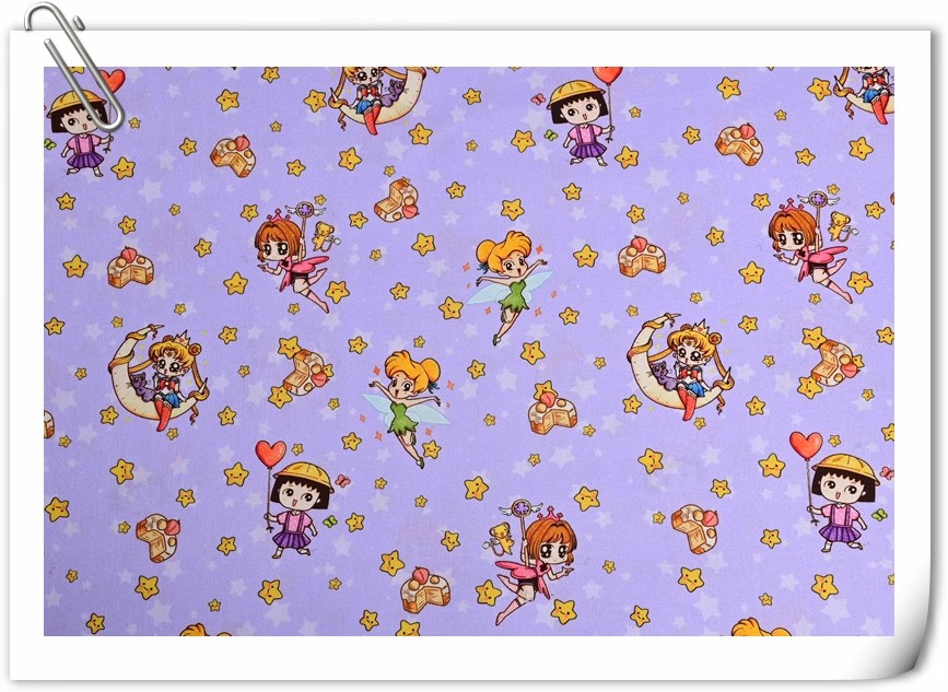 세일러 문 별 만화 소녀 DIY 패치 워크 섬유 Tis - Textile And Sewing Materials 리뷰 및 가격