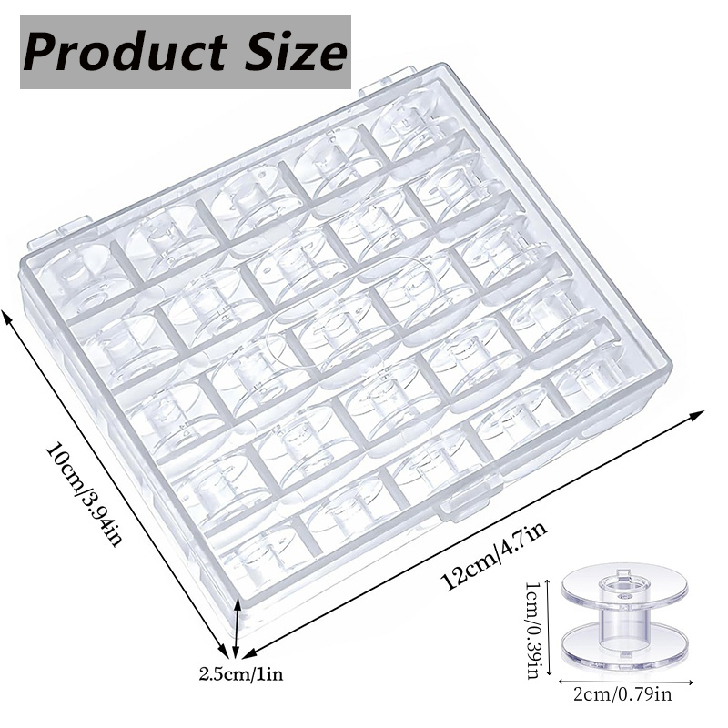 25개 홈 재봉틀 바닥 실 보빈 세트 재봉 액세서리 브 - Sewing Gauge Ruler 리뷰 및 가격