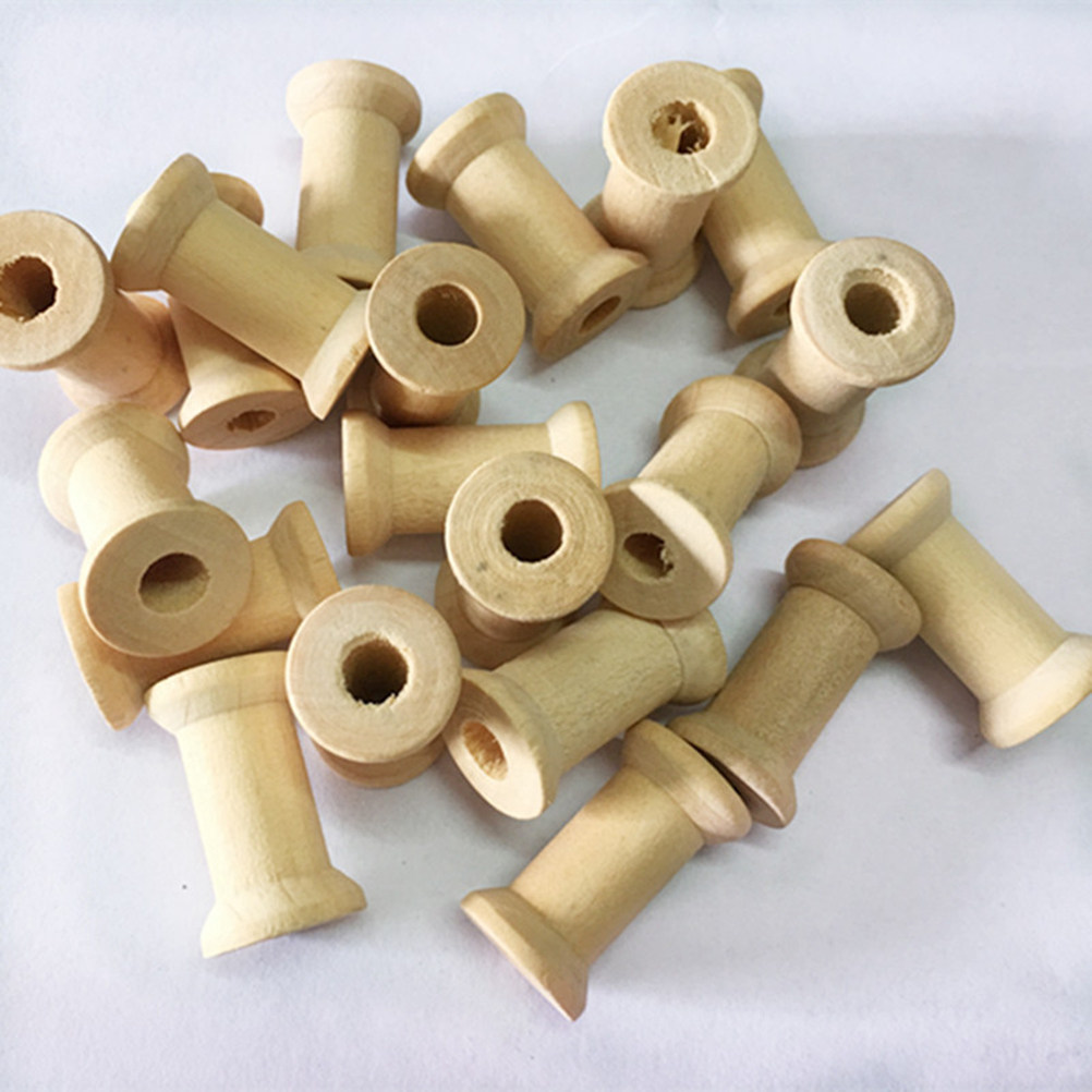 60개입, 천연 나무 재질의 바늘심, 공용 바늘심, 수 - Thread Bobbins Empty 리뷰 및 가격