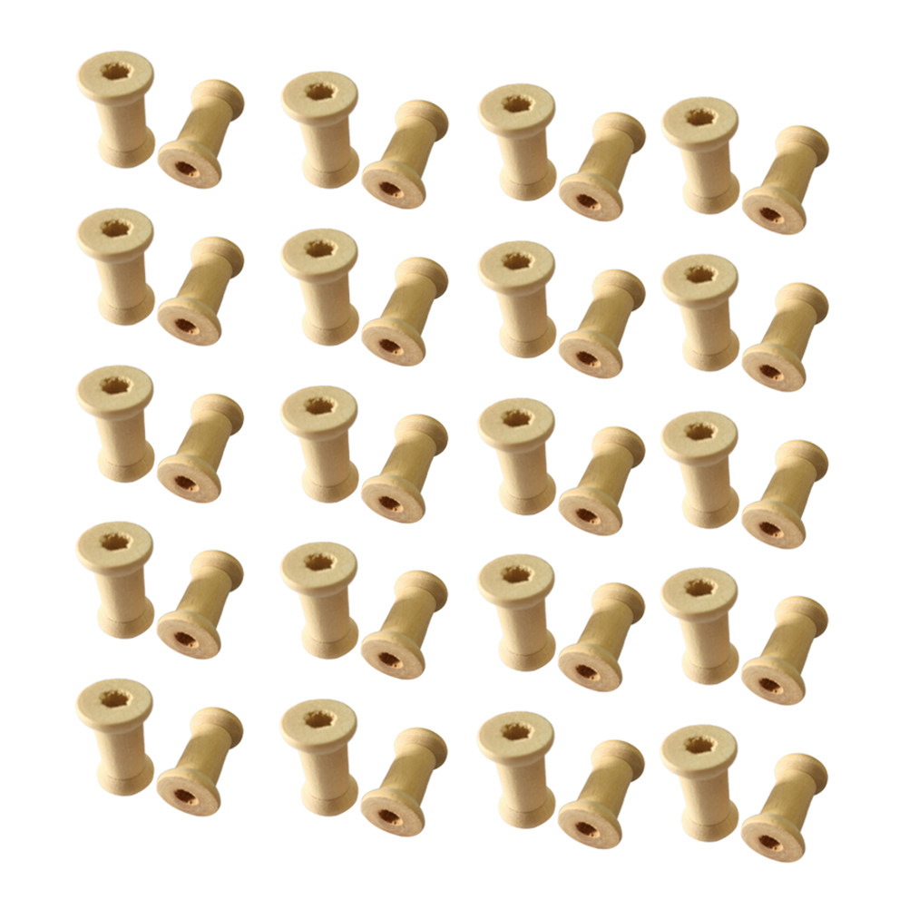60개입, 천연 나무 재질의 바늘심, 공용 바늘심, 수 - Thread Bobbins Empty 리뷰 및 가격