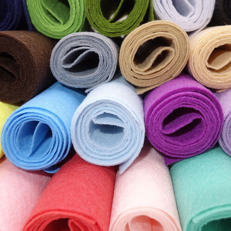 펠트 패브릭 부직포 펠트 패브릭 시트 DIY 봉제 인형 - Textile And Sewing Materials 리뷰 및 가격