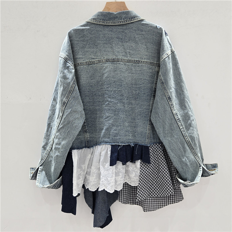 SuperAen 가을 2025 새로운 여성 데님 재킷  - Sewing Jackets 리뷰 및 가격