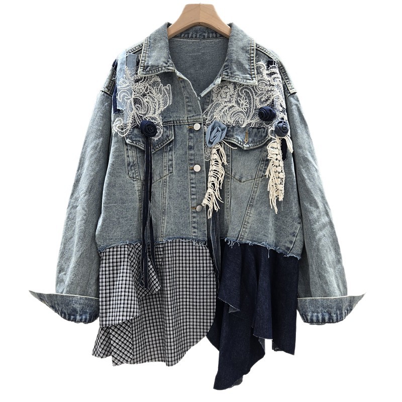 SuperAen 가을 2025 새로운 여성 데님 재킷  - Sewing Jackets 리뷰 및 가격