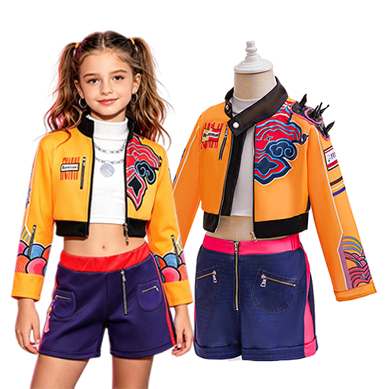 어린이 여아 스트릿 스타일 팬시 코스프레 키트 3D 프 - Sewing Jackets 리뷰 및 가격