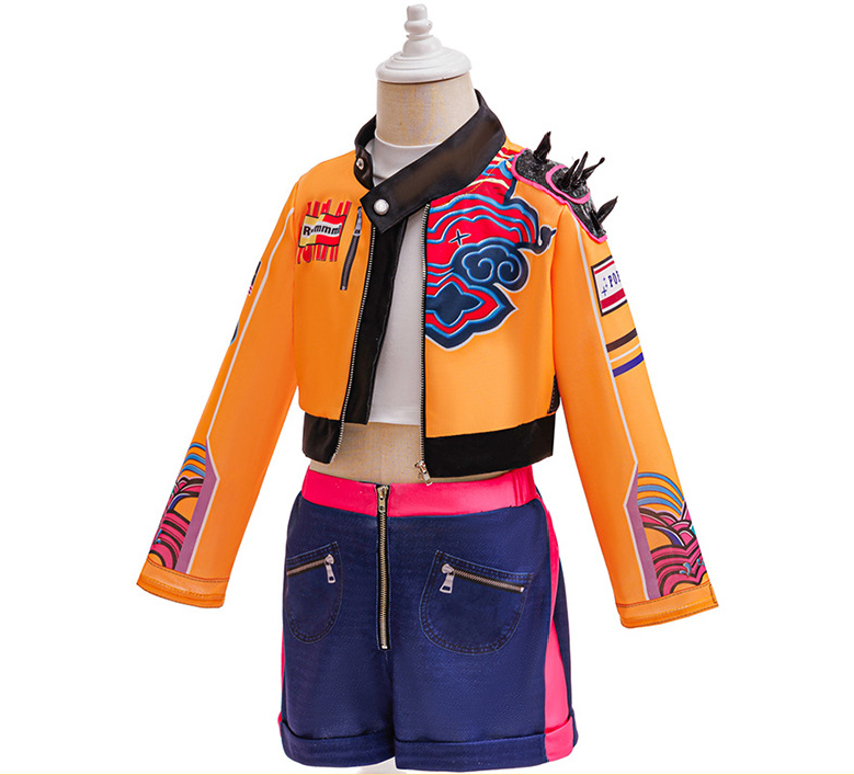 어린이 여아 스트릿 스타일 팬시 코스프레 키트 3D 프 - Sewing Jackets 리뷰 및 가격