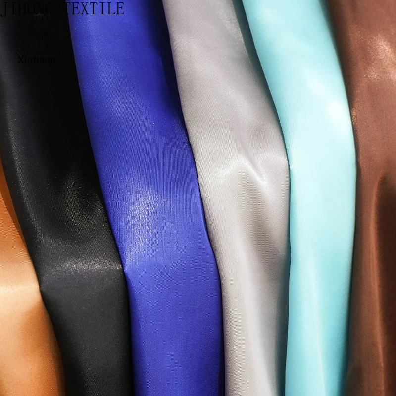 26 색상 프리미엄 새틴 패브릭 드레스 안감 웨딩 장식 - Textile And Sewing Materials 리뷰 및 가격