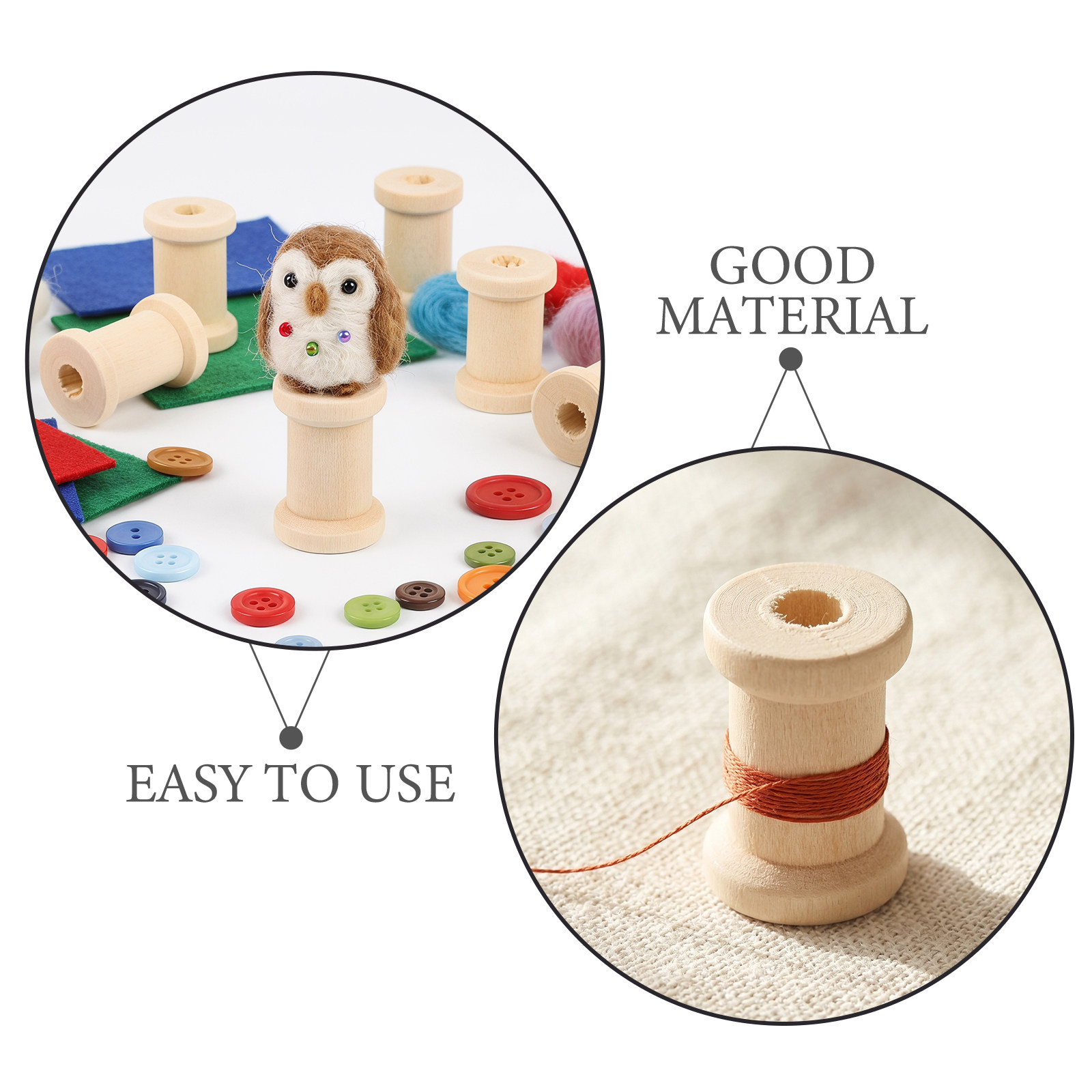 100개입, 0.75x0.55x0.55인치 크기의 빈  - Thread Bobbins Empty 리뷰 및 가격