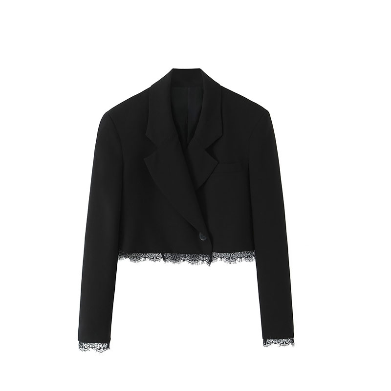 TFAFXY 2026 봄 여성 세트 레이스 패치 워크  - Sewing Jackets 리뷰 및 가격