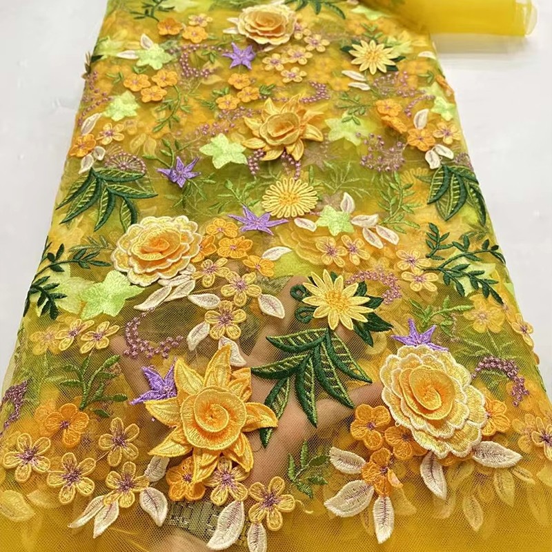 90x130cm 3D 플로럴 자수 튤 레이스 메쉬 원단 - Sewing And Textile 리뷰 및 가격