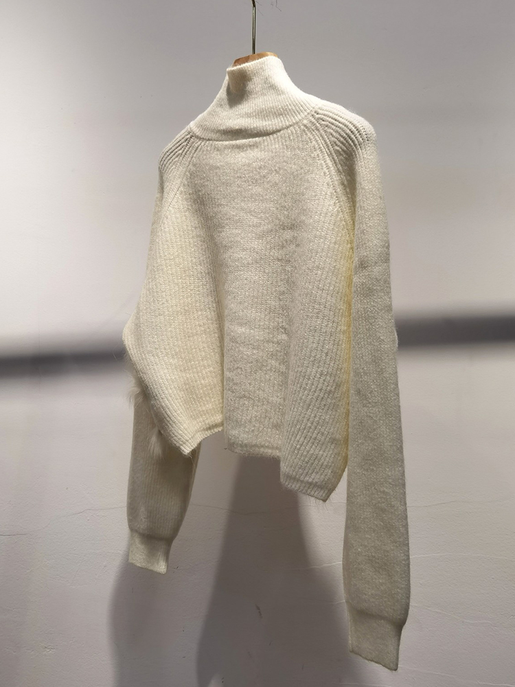 여성 리얼 폭스 모피 코트 스웨터 느슨한 봄 가을 여우 - Sewing V 리뷰 및 가격