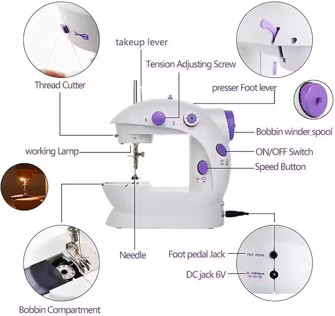 미니 전기 가정용 재봉틀 공장 가격 산업용 락스티치 가 - Sewing Machine In Textile Industry 리뷰 및 가격