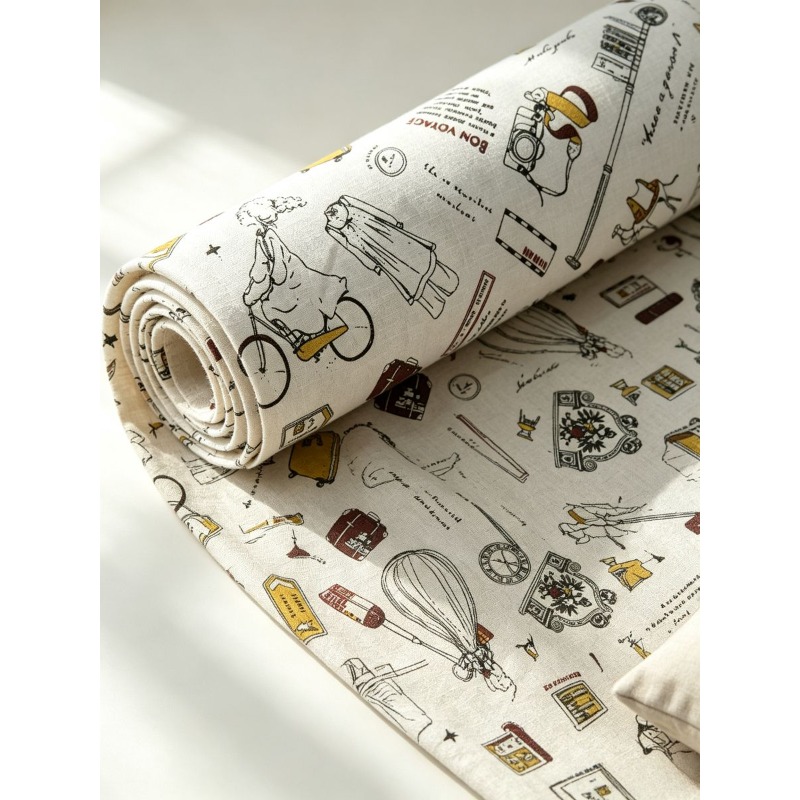 여성 프린트 패턴이 있는 혼합 혼방 원단, 커튼, 테이 - Sewing And Textile 리뷰 및 가격