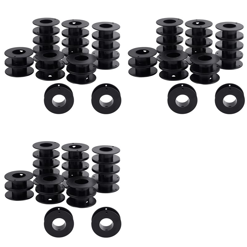 8월 60개 빈 스풀, 2.1X0.7인치 플라스틱 실  - Thread Bobbins Empty 리뷰 및 가격
