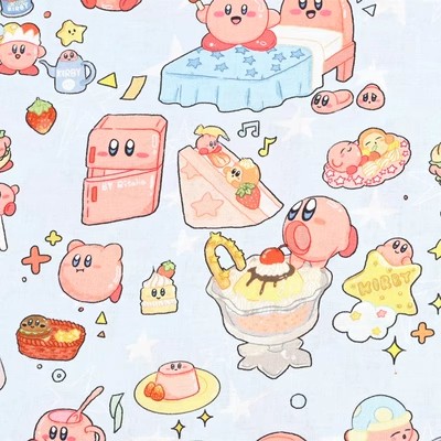 만화 커비 100 코튼 원단 바느질 재료 DIY 패치  - Textile And Sewing Materials 리뷰 및 가격